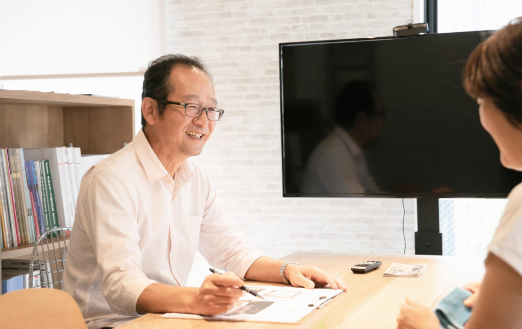 出会いから安心の、1顧客1担当制。